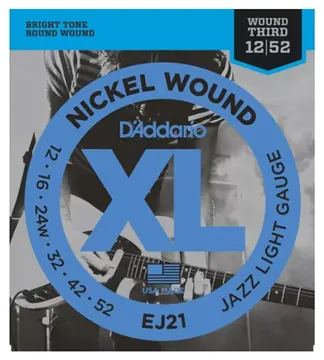 D'Addario D’addario EJ21 12-52