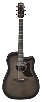 Ibanez Advanced Electro-Acoustic AAD50CE - Transparent Charcoal Black