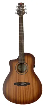 Seizi Zen Cutaway Kaizen Lefty Mahogany Burst - Seizi