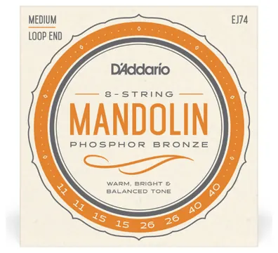 D'Addario 11-40 Medium, Phosphor Bronze