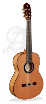 Alhambra 6 OLIVO GUITARE CLASSIQUE - Table cèdre massif