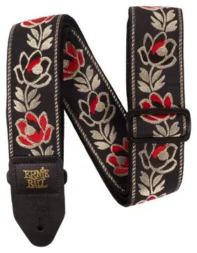Ernie Ball 5380 Guitar Strap Noble Rose Gitarrengurt, Classic Jacquard