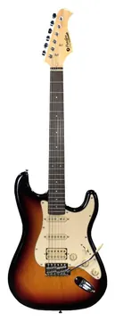 Prodipe ST83RA SB Guitare Electrique Strato Sunburst