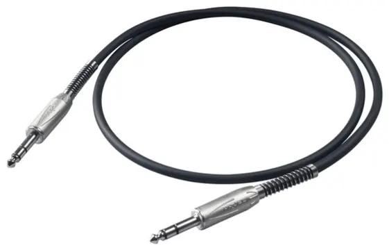 Proel Cavo Jack Stereo 6.3 >> Jack Stereo 6.3 - 03 Metri Proel Bulk