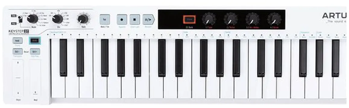 Arturia KEYSTEP-37 Controleur Clavier Sequenceur 37 Notes Blanc