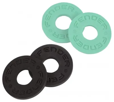 Fender Strap Blocks Black/Surf Green