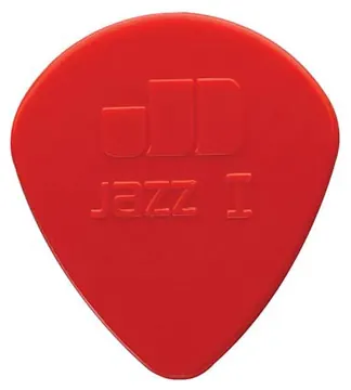5 Stuks Dunlop Jazz 1 Nylon 1.10 mm Rood Plectra