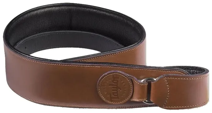 Taylor Leather Badge Strap Tan