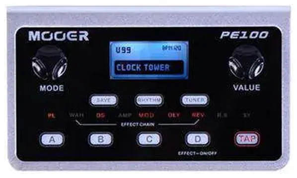 Mooer PE100 Portable Multieffects