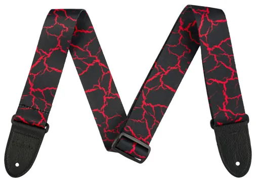 Jackson Poly Strap Red Crackle