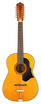 Framus Vintage Hootenanny 12 Vintage Natural Nitro Hoogglans