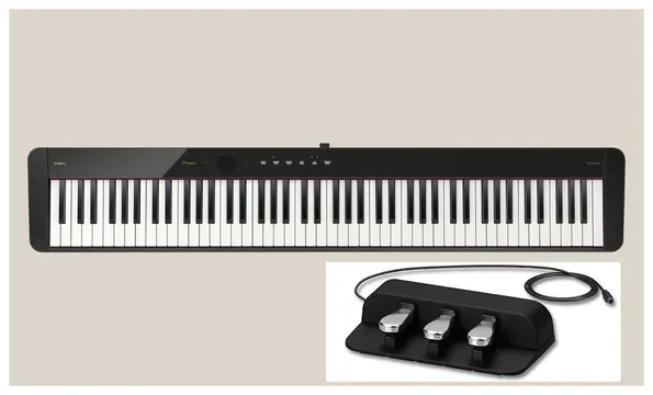 Casio ! Aktion ! Casio PX-S5000 BK + SP-34 3 fach Pedal - Set Stagepiano