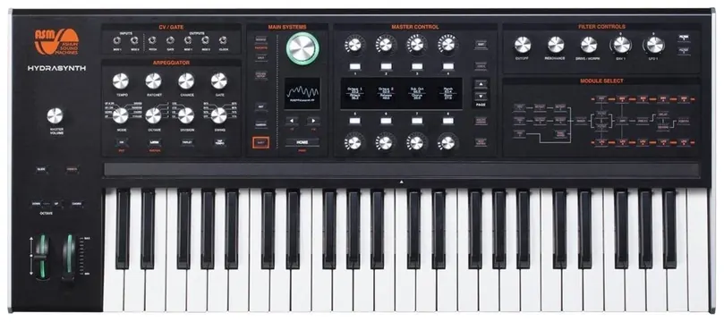 ASM Hydrasynth 49-note Virtual Analog Wave-Morphing Keyboard Synthesizer