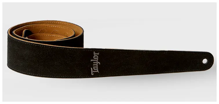 Taylor TS250-06 Black Suede logo strap