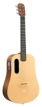 Lava Music ME 4 Spruce 36" Lite Bag Woodgrain Brown
