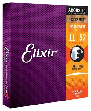 Elixir 16027 Western Ph.Bronze nano Ph. Bronze Nano CL 011/052