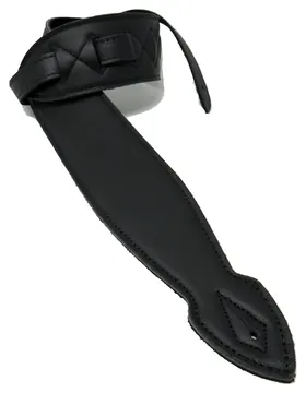Leathercraft Gurt Leathercraft 2,5 inch XL Softy Strap black