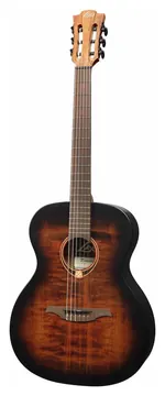 LAG TN70A-B&B Chitarra Acustica Nylon Auditorium Black & Brown