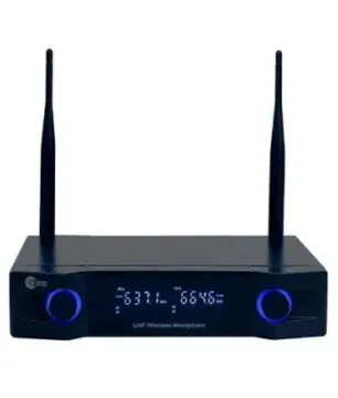 Custom Sound Microfone Sem Fio Bastão Duplo Digital CW40 Custom Sound