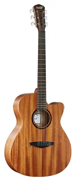 Veelah V1 OMMC Akustikgitarre, massive Mahagonidecke