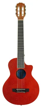 Seizi Fun Panda Nylon Acústico Lava Red Sparkle - Seizi