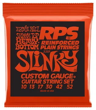 Electric Guitar Strings 10-52 Ernie Ball RPS Slinky 100% Genuine