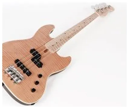 Sire Basses U5 Marcus Miller Alder with Flamed Maple top, Natural, 4 String, Short Scale Electric Bass