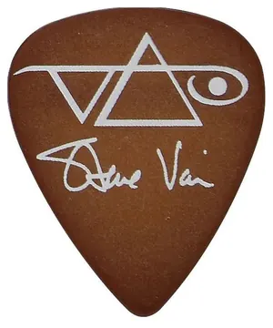 Ibanez Steve Vai Guitar-Pick Brown 6er Pack Polyacetal Picks Heavy 1mm