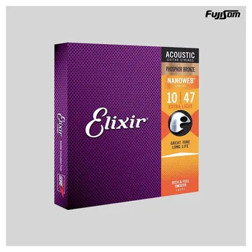 Elixir Encordoamento Elixir Para Violão Aço 16002 010| Fujisom