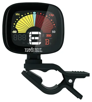 Ernie Ball Stimmgerät Flex Tune Clip-On Schwarz