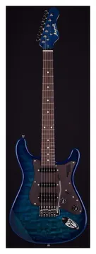 Magneto U-ONE Modern US-2300RC/QMTBL Guitare Electrique Trans. Blue