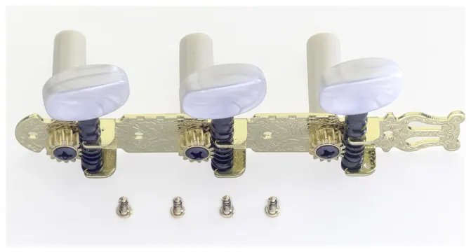 Stagg SP-MHCL-GD Mechanik Wandergitarre gold