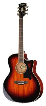 DAngelico Excel Gramercy Mahogany Burst