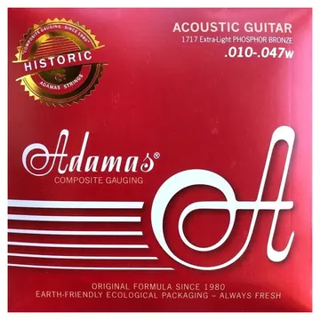 Adamas 1717 Historic Reissue Extra-Light 010-047 Phosphor Bronze. Saiten für Westerngitarre