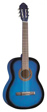 EKO CS10 Chitarra Classica Blue Burst Con Borsa IN Omaggio