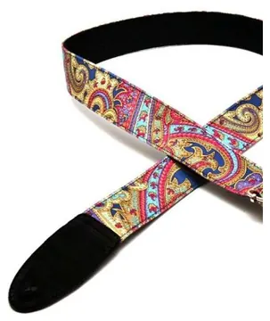 Bourbon Strap Velvet Blue Gitarrengurt