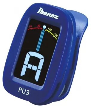 Ibanez PU3-BL - Accordeur Chromatique Clip - Bleu