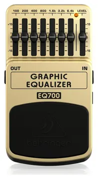 Behringer EQ700 7-Band Graphic Equalizer Pedal