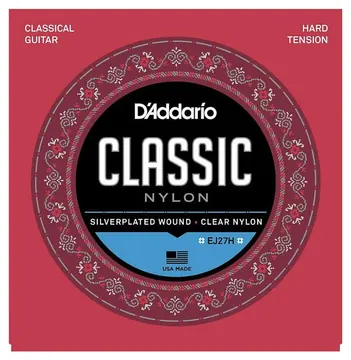 D"Addario EJ27H Hard Tension Classic Nylon