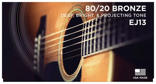 D'Addario EJ13 80/20 Bronze .011-.052