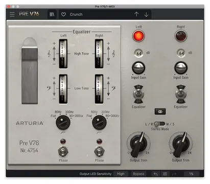 Arturia V76-Pre