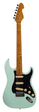 Michael Stratocaster Michael Gm222n Ga Green Antique