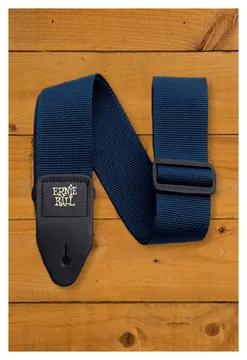 Ernie Ball Navy Blue Nylon Guitar Strap