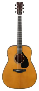 Yamaha Red Label FGX3 w/Atmosfeel - Ebony - Natural Semi-Gloss