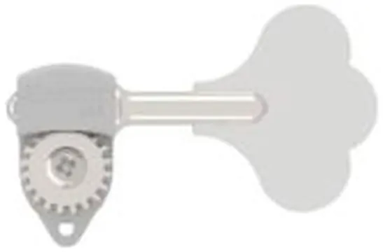 Hipshot HB6 3/8" USA Ultralite Bass Tuning Machine, HS0670C