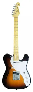 SX Stlh Thinline Semi-Hollow Body F-Hole 2 Captadores Single Vintage Sb Sumburst