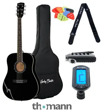 Harley Benton D-120BK Bundle