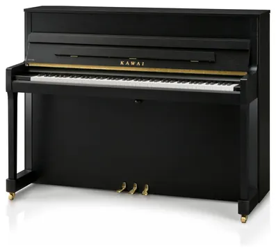 Kawai E-200 Klavier schwarz satiniert mit ATX3-L Silent System