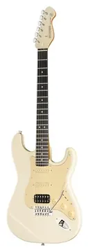 Mooer MSC10 Pro Guitar Vintage White
