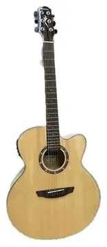 Cort CJ1F Jumbo Cutaway Natural Satin